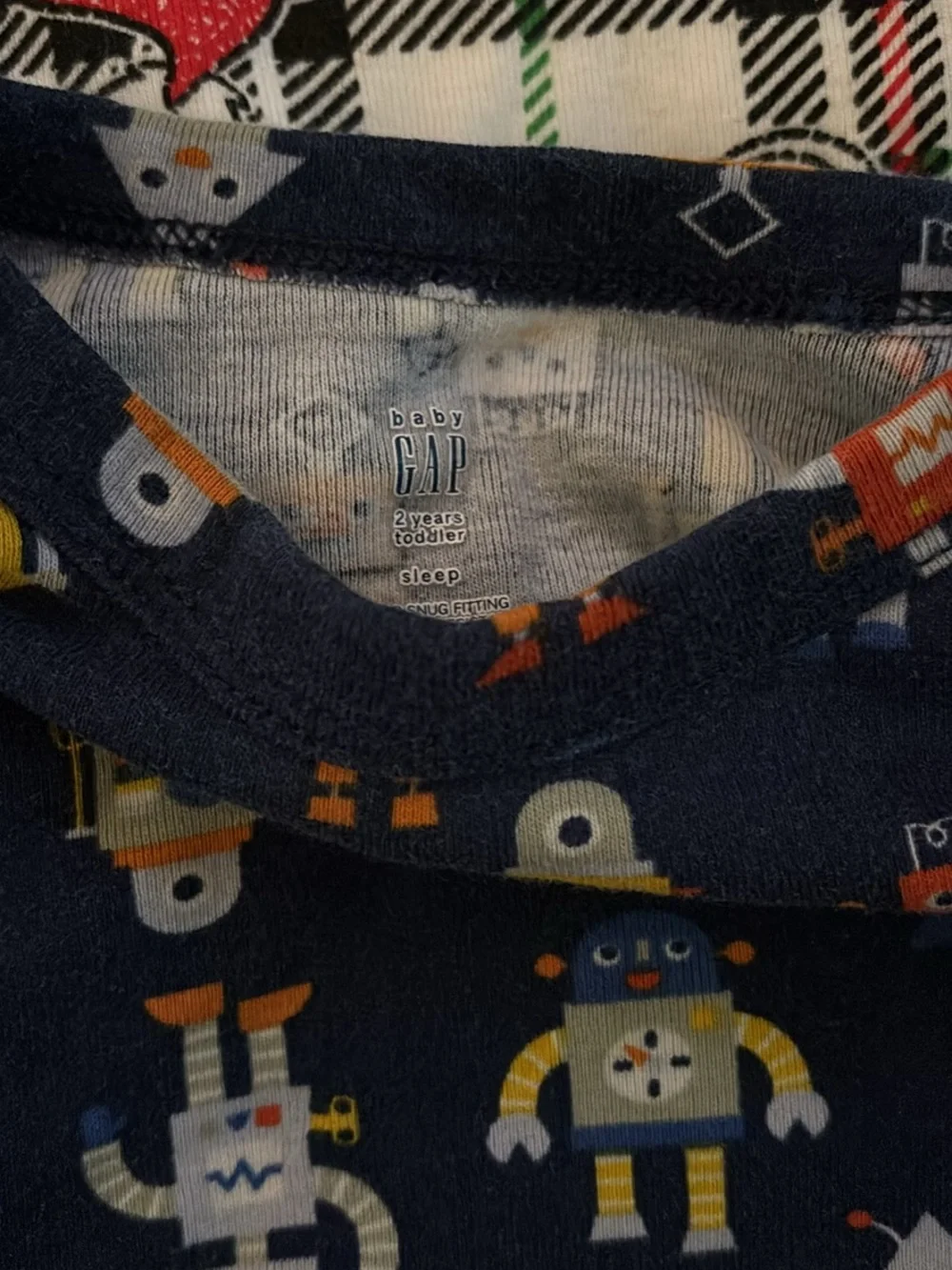 Lot of 2T shirts. Children's Navy Robot Long Tee, Mickey Mouse- GAP/Disney